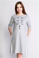 Платье женское MARGO, "Smart", футер, с принтом - фото 762887