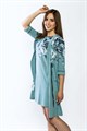 Комплект женский MARGO, "Возрождение", халат с сорочкой, хлопок, с принтом - фото 763853