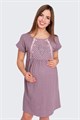 Комплект женский MARGO, "Киндер", халат с сорочкой, хлопок, для беременных - фото 763885