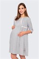 Комплект женский MARGO, "Киндер", халат с сорочкой, хлопок, для беременных - фото 763887