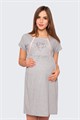Комплект женский MARGO, "Киндер", халат с сорочкой, хлопок, для беременных - фото 763888