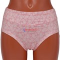 9216 Комплект женских трусов, бамбук, с рисунком, большие размеры - фото 764846