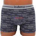 IN-65048 Трусы мужские INDENA, хлопок с эластаном, широкая резинка, с надписями - фото 764936