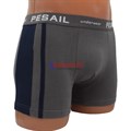 GW82027 Трусы мужские PESAIL, боксеры, хлопок, широкая резинка, с лампасами - фото 765013