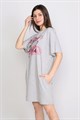 Платье женское MARGO, "Сценарий", хлопок, с карманами, с принтом - фото 765447