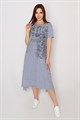 Платье женское MARGO, "Шик", хлопок, в полоску - фото 765907