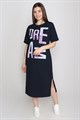 Платье женское MARGO, "Икона стиля", хлопок, прямое, с разрезами по бокам - фото 766042