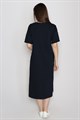 Платье женское MARGO, "Икона стиля", хлопок, прямое, с разрезами по бокам - фото 766046