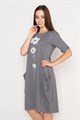 Платье женское MARGO, "Роман", хлопок, с объемными карманами, с принтом - фото 768687
