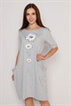 Платье женское MARGO, "Роман", хлопок, с объемными карманами, с принтом - фото 768690