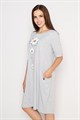 Платье женское MARGO, "Роман", хлопок, с объемными карманами, с принтом - фото 768691