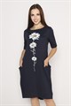 Платье женское MARGO, "Роман", хлопок, с объемными карманами, с принтом - фото 768694