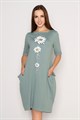 Платье женское MARGO, "Роман", хлопок, с объемными карманами, с принтом - фото 768700