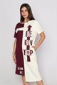 Платье женское MARGO, "Top", хлопок, с асимметричным подолом и контастной расцветкой - фото 768881