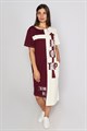 Платье женское MARGO, "Top", хлопок, с асимметричным подолом и контастной расцветкой - фото 768882