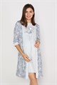 Комплект женский MARGO, "Зайка", халат с сорочкой, хлопок, для беременных - фото 769602