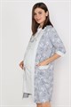 Комплект женский MARGO, "Зайка", халат с сорочкой, хлопок, для беременных - фото 769604