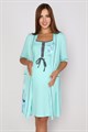 Комплект женский MARGO, "Пони", халат с сорочкой, хлопок, для беременных - фото 769651