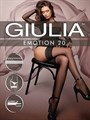 Чулки женские GIULIA Emotion 20, с широкой кружевной резинкой - фото 774861