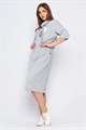 Платье женское MARGO, "Бант", футер, с карманами, с принтом - фото 775109