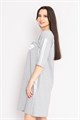 Платье женское MARGO, "Выбор", футер, с длинным рукавом, с принтом - фото 775962