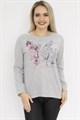 Лонгслив женский MARGO, "Загадка", хлопок, с принтом - фото 776212 Лонгслив женский MARGO, "Загадка", хлопок, с принтом - фото 776212