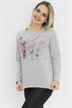 Лонгслив женский MARGO, "Загадка", хлопок, с принтом - фото 776213 Лонгслив женский MARGO, "Загадка", хлопок, с принтом - фото 776213