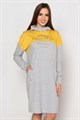 Платье женское MARGO, "Винтаж", футер, прямое, с карманом "кегуру" - фото 777163