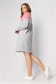 Платье женское MARGO, "Винтаж", футер, прямое, с карманом "кегуру" - фото 777181