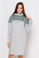 Платье женское MARGO, "Винтаж", футер, прямое, с карманом "кегуру" - фото 777190
