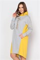 Платье женское MARGO, "Граффити", футер, с капюшоном и карманами - фото 777196