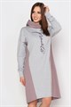 Платье женское MARGO, "Граффити", футер, с капюшоном и карманами - фото 777207