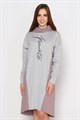 Платье женское MARGO, "Граффити", футер, с капюшоном и карманами - фото 777208