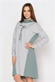 Платье женское MARGO, "Граффити", футер, с капюшоном и карманами - фото 777235