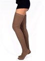 Чулки женские Бабушкины, хлопок (хб - 100%), коричневые - фото 778392