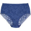 8104 Трусы женские AIYITU, слипы, хлопок, с кружевом, высокая посадка - фото 784701