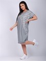 Платье женское MALINA, "Аморе", хлопок, с контрастной, асимметричной вставкой - фото 785698