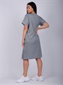 Платье женское MALINA, "Аморе", хлопок, с контрастной, асимметричной вставкой - фото 785703