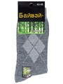 5050 Носки мужские БАЙВЭЙ, бамбук, с рисунком - фото 786817