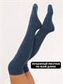 Ж156 Чулки женские RUSOCKS, полушерсть, рельефные, однотонные - фото 787837