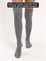 Ж156 Чулки женские RUSOCKS, полушерсть, рельефные, однотонные - фото 787867